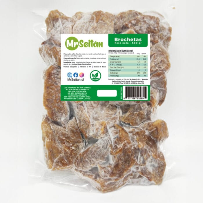 Cubos de Seitán 500 grs. - Mr. Seitán