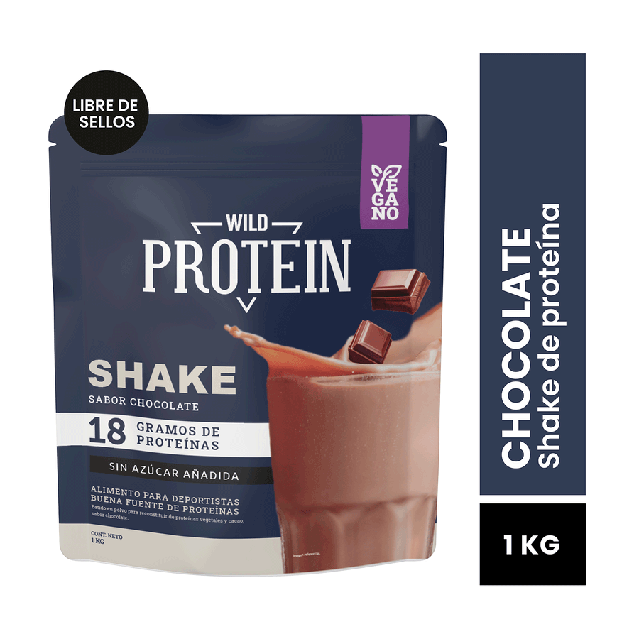 Batido Proteína Shake Chocolate 1 Kg - Wild Protein