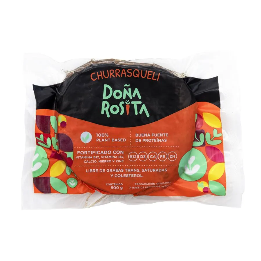 Churrasco vegano 500grs - Doña Rosita