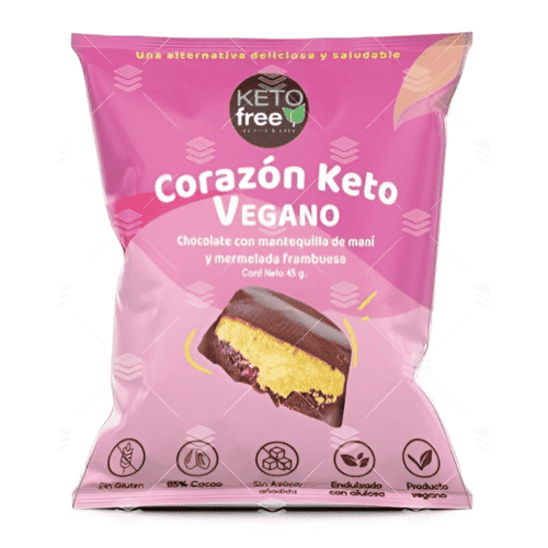 Corazon keto vegano 45gr - Keto free