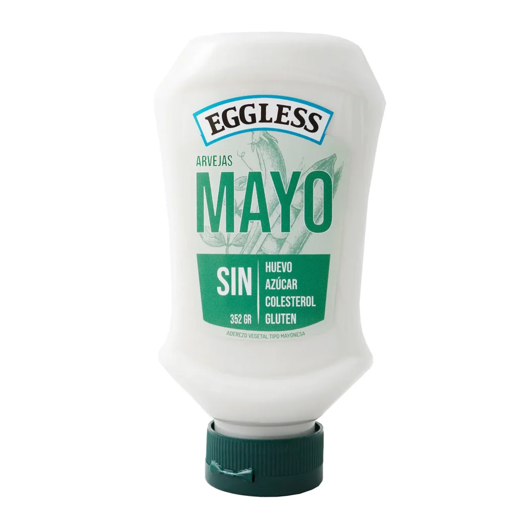Mayo Vegana Arvejas 352grs - Eggless