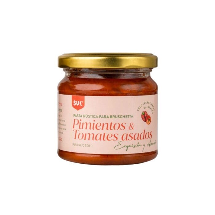 Pasta rustica pimientos y tomates asados 200grs - Suk