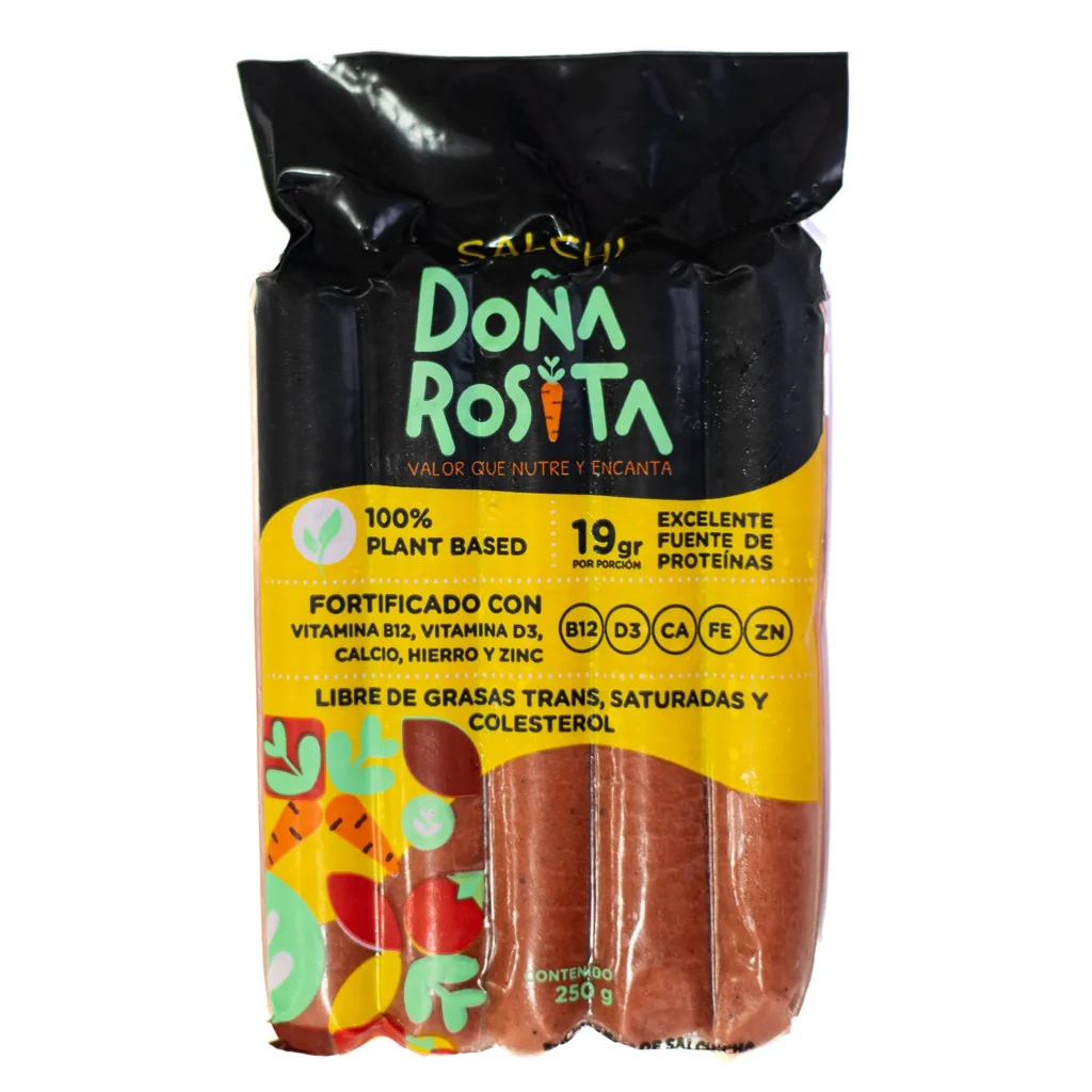Salchi vegana 250grs - Do?a Rosita