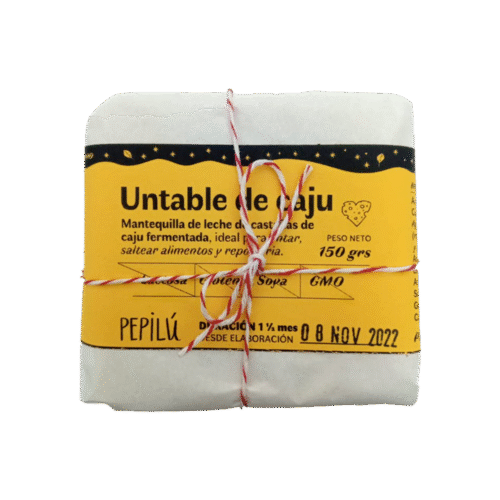 Mantequilla untable de caju 150grs - Pepilu