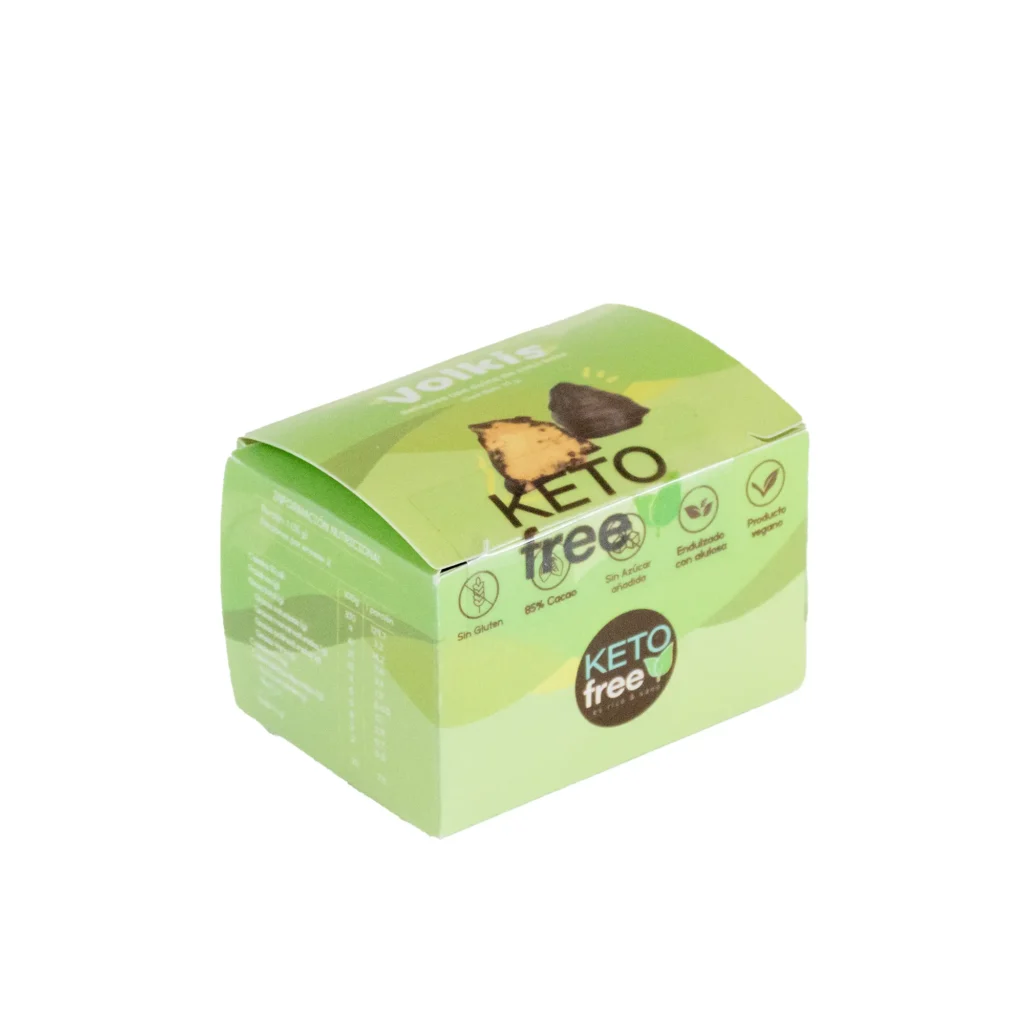 Volkis rellenos con dulce de coco keto 70grs - Keto free