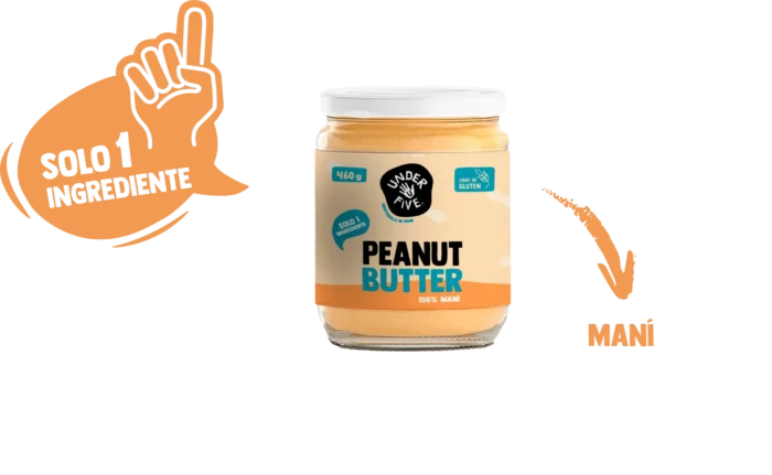 Peanut Butter 460grs - Under Five - Imagen 2