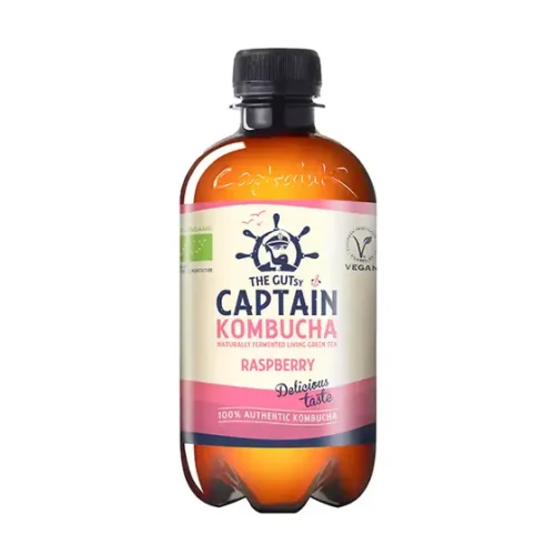 Kombucha Raspberry 400ML - Captain