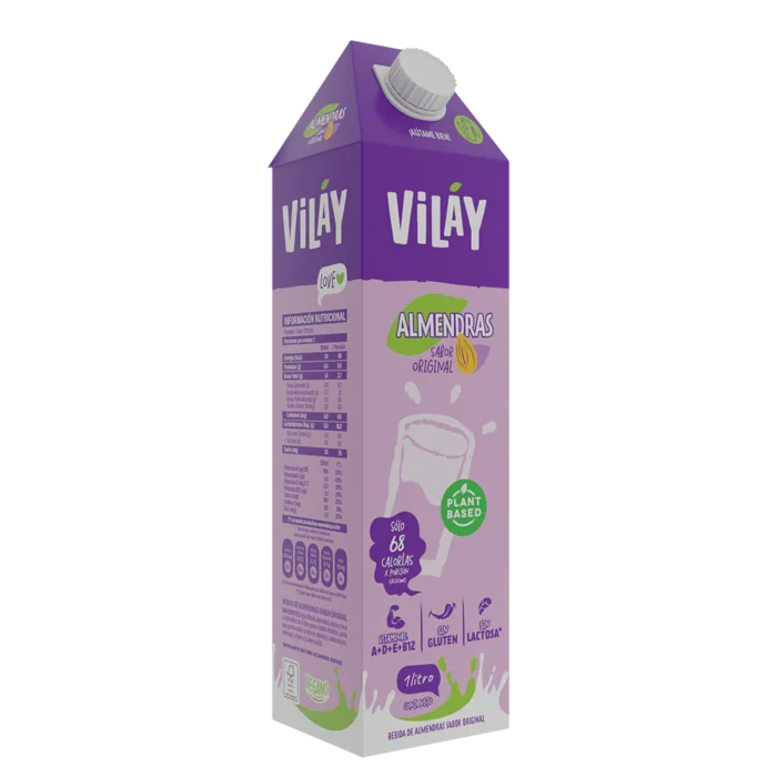 Leche de almendras 1lt - Vilay