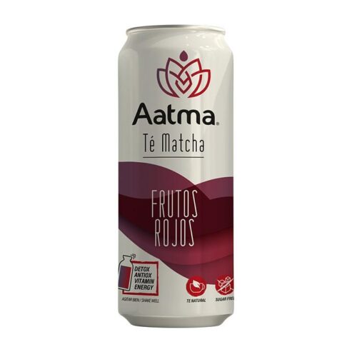 Te de Matcha Frutos Rojos 473cc - Aatma